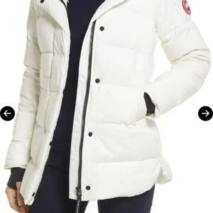 Canada Goose White Jacket